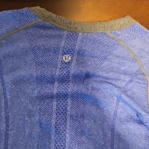 lululemon athletica Blue Long Sleeve Top